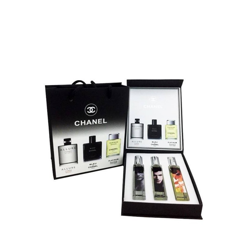 Chanel Pour Homme Gift Set 3*20ml