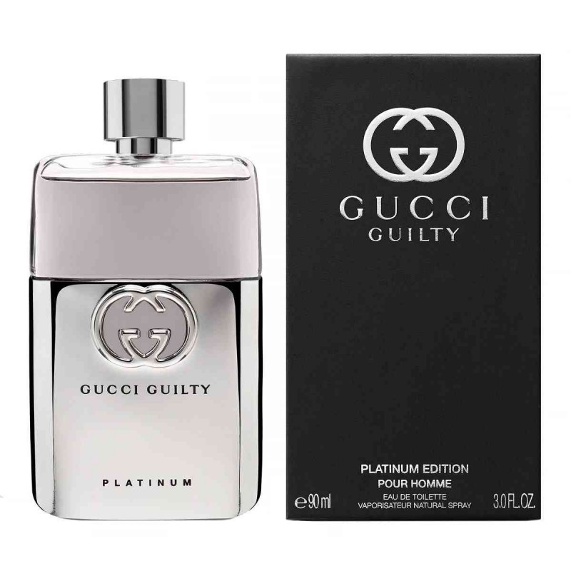 Gucci Guilty Platinum Edition Pour Homme Eau De Toilette 90ml photo