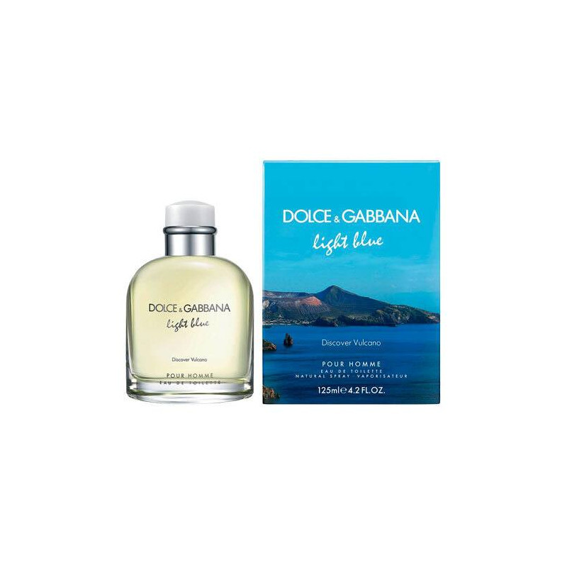 Dolce & Gabbana Light Blue Discover Vulcano Pour Homme Eau De Toilette 125ml