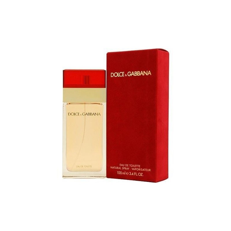 dolce gabbana pour femme red