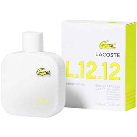 LACOSTE Eau de Lacoste L.12.12 Blanc Edition Limited Eau De Toilette For Men 100ml foto