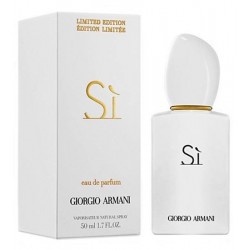 Giorgio Armani Si White Limited Edition Eau De Parfum FOR WOMEN 100ml photo