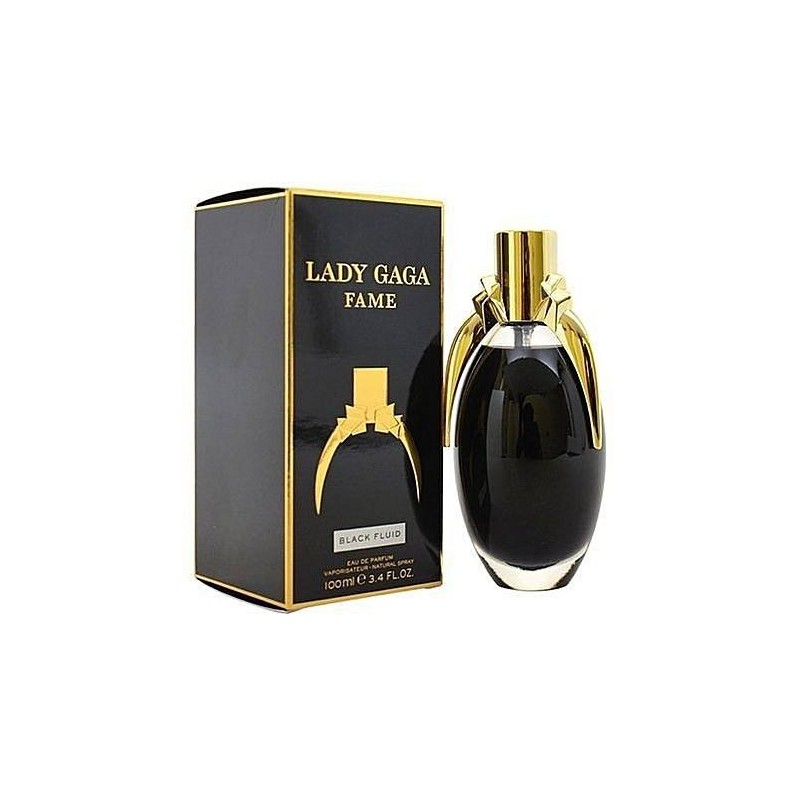 LADY GAGA FAME Black Fluid Eau De Parfum FOR WOMEN 100ml foto