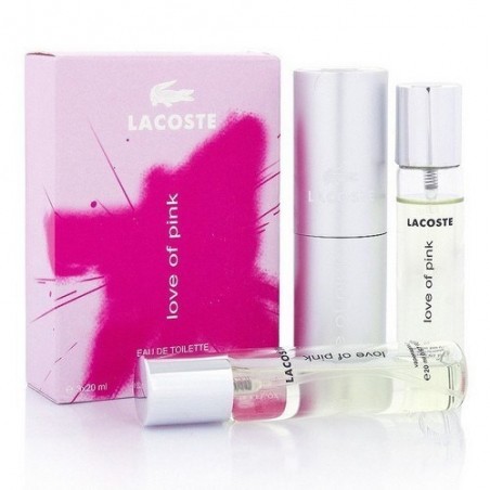 Lacoste Love of Pink Gift Set 3x20ml