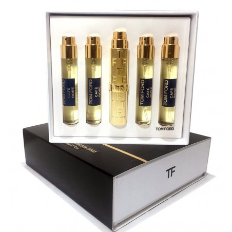 Tom Ford Cafe Rose Gift Set Eau De Parfum Spray 5x11ml
