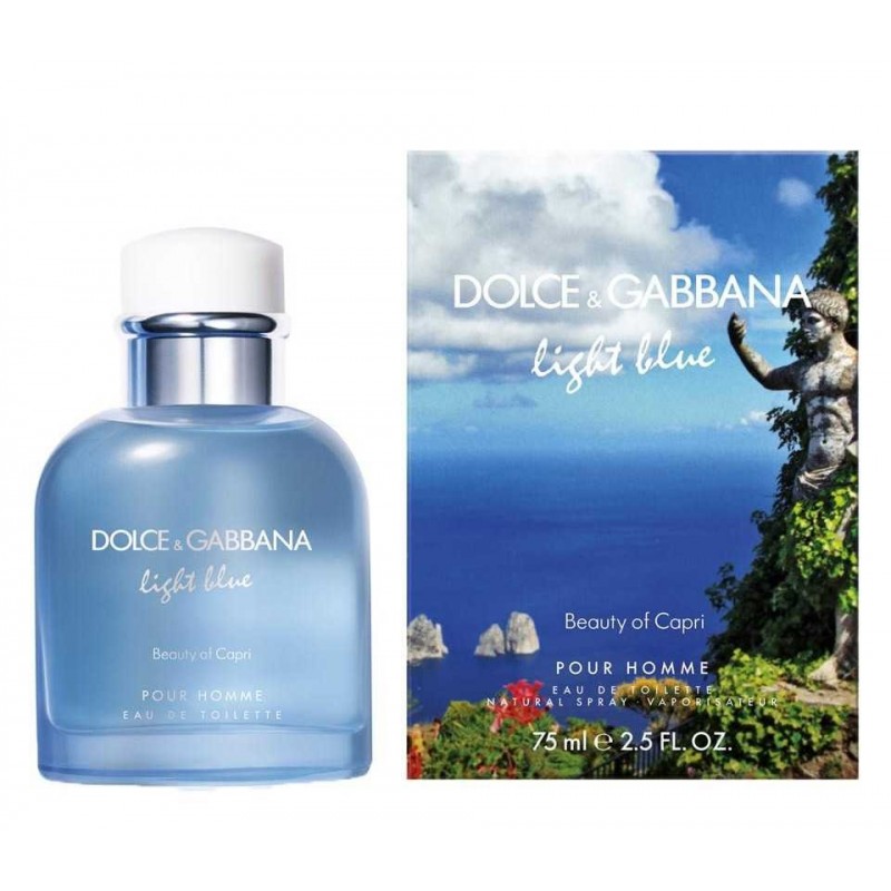 Dolce & Gabbana Light Blue Beauty of Capri Eau De Toilette For Men 125ml foto