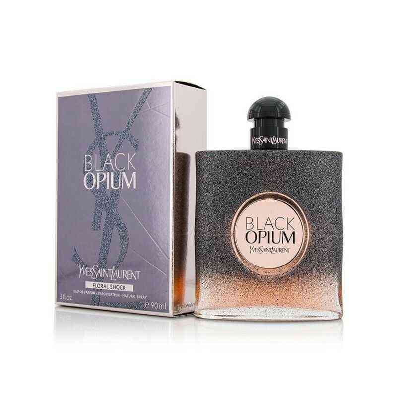 Yves Saint Laurent Black Opium Floral Shock Eau De Parfum For Women 90ml foto