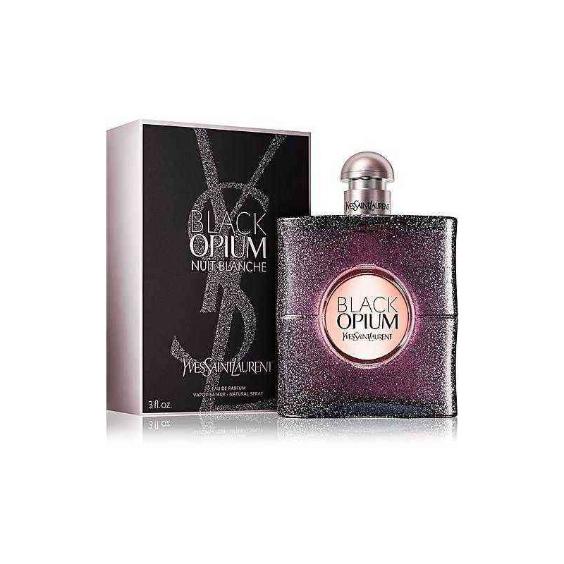 Yves Saint Laurent Black Opium Nuit Blanche Eau De Parfum For Women 90ml foto